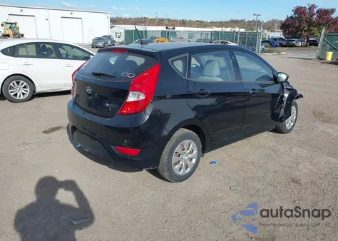 2015 Hyundai Accent Gs из США, поврежденный, VIN KMHCT5AE7FU216341